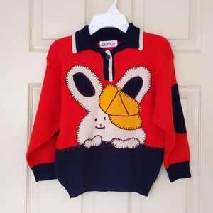 NWOT. Girl's Cute multi color sweater.